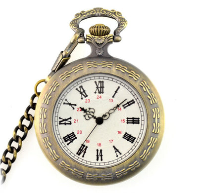 Necklace watch big roman hollow pocket watch eprolo