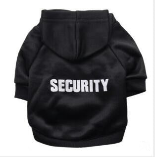 Security Cat Clothes Pet Cat Coats Jacket Hoodies For Cats Outfit Warm Pet Clothing Rabbit Animals Pet Costume eprolo