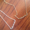 Wanderlust Pendant Necklace Jewelry Travelers Outdoor Jewelry Letter Pendant Necklace"Not All Who Wander Are Lost" eprolo