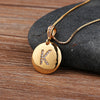 Letter Necklace Gold 26 Letters Charm Necklaces Pendants Copper CZ Jewelry Personalized Necklace eprolo