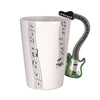 Guitar Ceramic Cup Personality Music Note Milk Juice Lemon Mug Coffee Tea Cup Home Office Drinkware Unique Gift eprolo