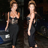 Black Bandage Dress New Sexy V Neck Bandage Bodycon Dress eprolo