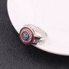 Marvel Cinematic Superhero Marvel's The Avengers Captain America Series Shield Ring eprolo
