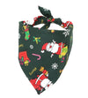 Christmas Pet Dog Bandana Small Large Dog Bibs Towel Scarf Halloween Pumpkin Printing Puppy Pet Grooming Costume Accessories eprolo