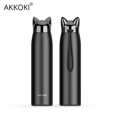320ml Stainless Steel Thermos Vacuum Insulated Flasks Double Wall Coffee Drinkware Sport Bottle For Water Bottles Cartoon Cup eprolo