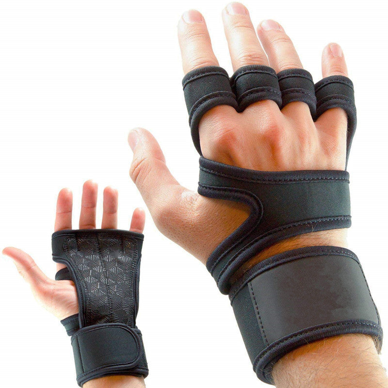 Sports Half Finger Fitness Gloves Dumbbell Wear Yoga Riding Gloves Equipment Training Fitness Non-slip Riding  Hunting Hand eprolo