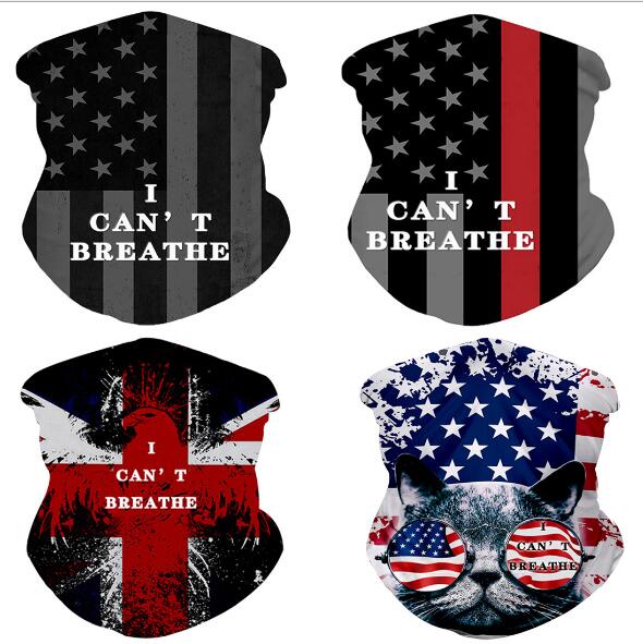 I can't Breathe Men Women Seamless Magic Bandana Magic turban scarf eprolo