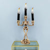 LED Candle Holder 3-arms Skull Skeleton Candle Stand Resin For Home Halloween Party DIY eprolo