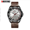 CURREN Luxury watch men Leather Quartz Wrist Watches eprolo