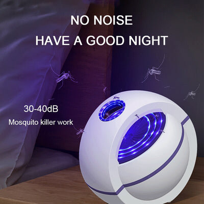 2020 USB Powered Mosquito Killer Lamp 1m/2m Electric No Noise 360° Insect Killer Bug Zapper Mosquito Trap Light For Bedroom Home eprolo