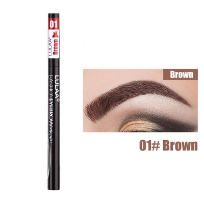 2 Or 1pcs Pro Microblading Eyebrow Tattoo Pen 4 Fork Tips Fine Sketch Liquid Eyebrow Pencil Waterproof Eyebrow Tint Makeup TSLM2 eprolo