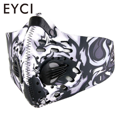 Men/Women Activated Carbon Dust-proof Cycling Face Mask Anti-Pollution Bicycle Bike Outdoor Training mask face shield eprolo