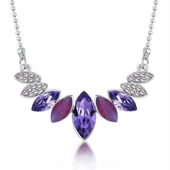 Austrian element Crystal Necklace Earrings Jewelry Sets eprolo