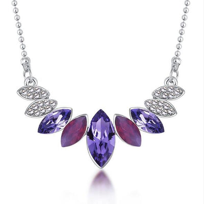 Austrian element Crystal Necklace Earrings Jewelry Sets eprolo