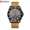 CURREN Luxury watch men Leather Quartz Wrist Watches eprolo