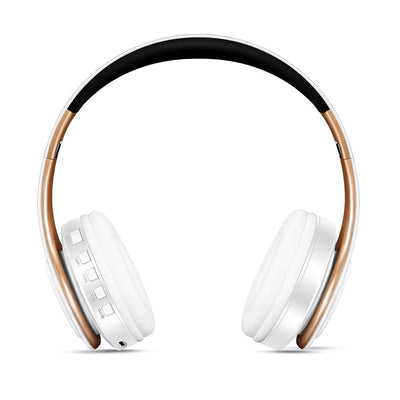 Wireless Bluetooth Headphones Foldable Stereo Headset Music Earphone with Microphone Support TF Card FM Radio AUX eprolo