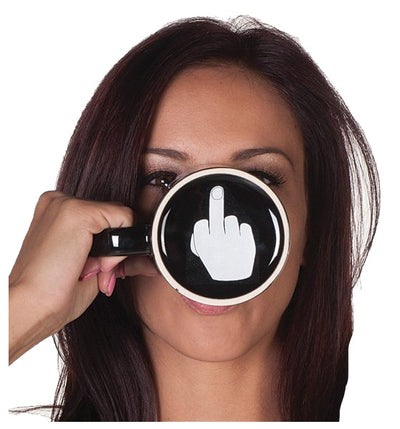 Have a Nice Day Coffee Mug Middle Finger Funny Cup eprolo