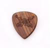 Solid Wood Guitar Picks Acoustic Electric Bass Plectrum Mediator Musical Instrument Thickness 2.5mm For Acoustic Electric Guitar eprolo