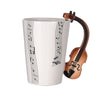 Guitar Ceramic Cup Personality Music Note Milk Juice Lemon Mug Coffee Tea Cup Home Office Drinkware Unique Gift eprolo