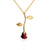 Rose Flower Statement Necklace eprolo