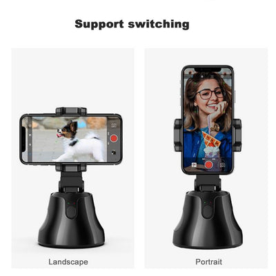 Portable All-in-one Auto Smart Shooting Selfie Stick ,  360 Rotation Auto Face Tracking Object Tracking vlog Camera Phone Holder eprolo