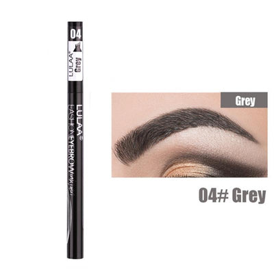 2 Or 1pcs Pro Microblading Eyebrow Tattoo Pen 4 Fork Tips Fine Sketch Liquid Eyebrow Pencil Waterproof Eyebrow Tint Makeup TSLM2 eprolo