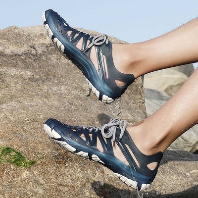 Men Women Aqua Shoes Outdoor Beach Water Shoes Upstream Snorkeling Shoes Non-Slip Swimming Shoes Lightweight eprolo