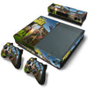 Fortnite Game Sticker Vinyl para Microsoft Xbox One Controller Skins para Xbox One Gamepad Cubierta para Xbox One PVC Protector eprolo