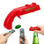 CAP GUN Creative Drink Opening Shooter Can Openers Spring Cap Catapult Launcher Gun Shape Beer Bottle Opener Bar Tool eprolo