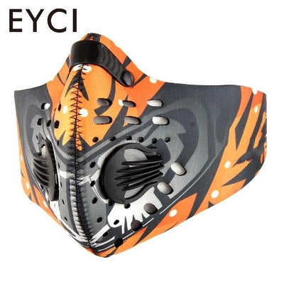 Men/Women Activated Carbon Dust-proof Cycling Face Mask Anti-Pollution Bicycle Bike Outdoor Training mask face shield eprolo