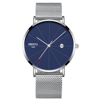 NIBOSI Ultra Thin Fashion Men Watch Top Luxury Brand Business Quartz Watches Waterproof Sports Watch eprolo