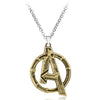 Jewelry Marvel's The Avengers Logo Superhero Marvel Necklace Men Charms Necklace eprolo