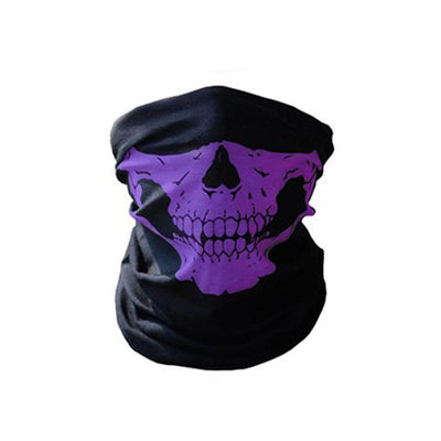 Cycle Zone 2pcs/set Seamless Skull Face Mask Airsoft Breathable Motorcycle Bike eprolo