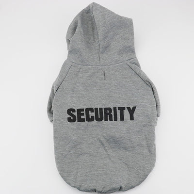 Security Cat Clothes Pet Cat Coats Jacket Hoodies For Cats Outfit Warm Pet Clothing Rabbit Animals Pet Costume eprolo