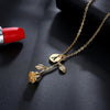 26 English Letter Pendant Necklace Rose Exquisite Pendant Necklace Birthday Gift Necklace eprolo