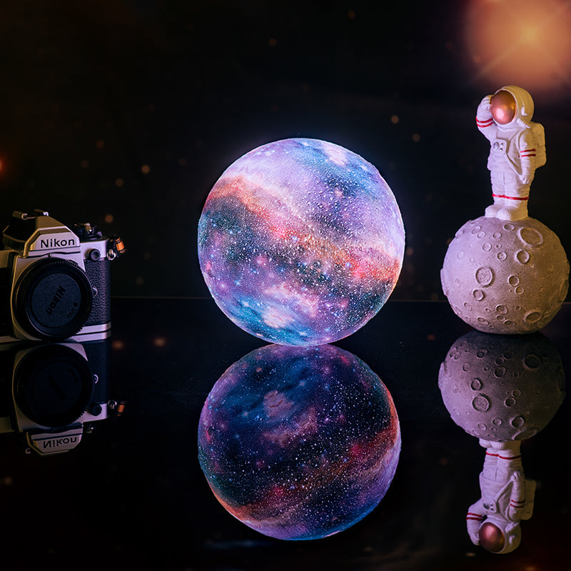 3D Print Star Moon Lamp Colorful Change Touch Home Decor Creative Gift Usb Led Night Light Galaxy Lamp eprolo