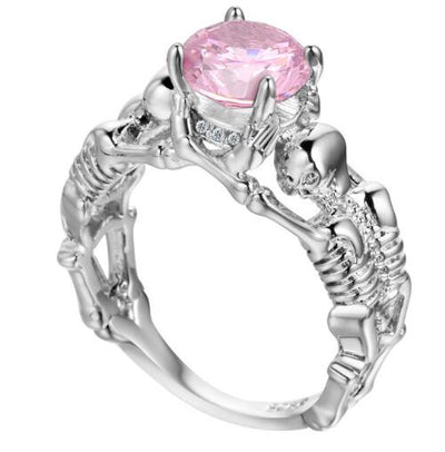 Ghost Evil Skull Skeleton Ring Men Jewelry eprolo