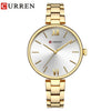 CURREN Women Watch Quartz Female clock Casual Fashion Stainless Steel Strap Watch eprolo