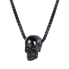 Halloween Jewelry Skull Necklace Fine Gold Chain eprolo