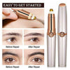Painless Electric Eyebrow Epilator Pen Lip Face Hair Razor Hair Remover Eyebrow Trimmer Shaver Makeup Cosmetic Tools eprolo