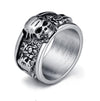Gothic Punk Skull Men's Ring eprolo