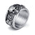 Gothic Punk Skull Men's Ring