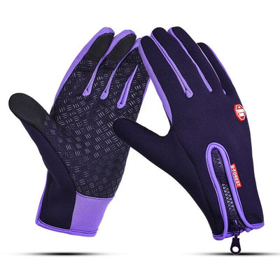 Touch Screen Windproof Outdoor Sport Gloves,Men Women Winter Fleece Thermal Warm Running Gloves,Anti-slip Cycling Gloves eprolo