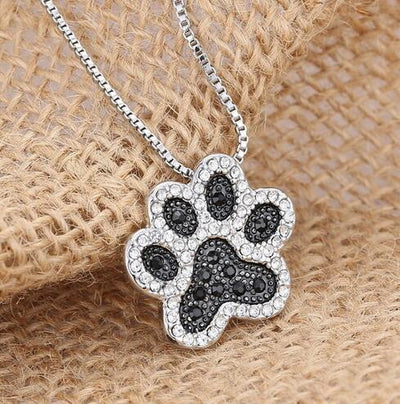 Dog Paw Pendant Necklace eprolo
