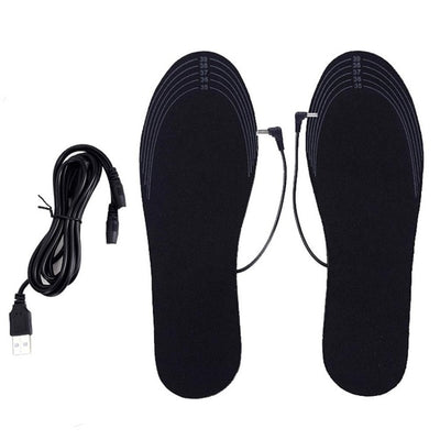 Unisex Winter Warmer Foot USB Charging Electric Heated Insoles For Shoes Heating Insole Boots Cuttable Rechargeable Heater Pads eprolo