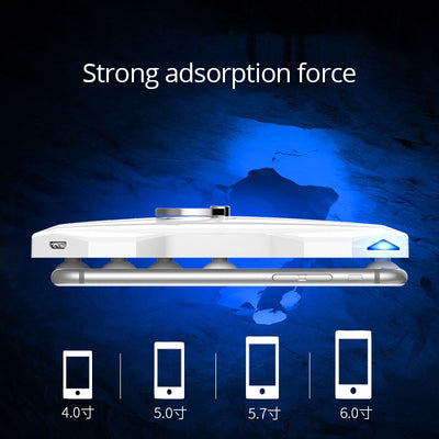 G1 Mobile Phone Cooling Pad Mute Gaming Cooler Radiator Fans With Ring Holder Stand Portable Rechargeable Power eprolo