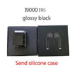 New i9000 tws matte black smart Bluetooth earphones with QI wireless charging 6D heavy bass black earbuds PKi200 i500 i10000 tws eprolo