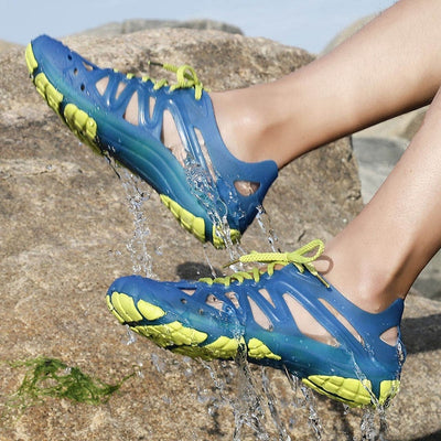 Men Women Aqua Shoes Outdoor Beach Water Shoes Upstream Snorkeling Shoes Non-Slip Swimming Shoes Lightweight eprolo