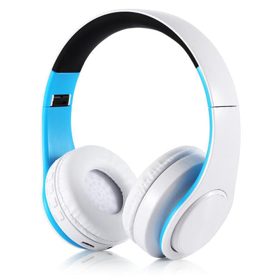 Wireless Bluetooth Headphones Foldable Stereo Headset Music Earphone with Microphone Support TF Card FM Radio AUX eprolo