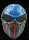 Mask Paintball Full Face Mask Army Games Mesh Eye Shield Mask Halloween eprolo
